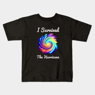 I Survived The Hurricane Kids T-Shirt